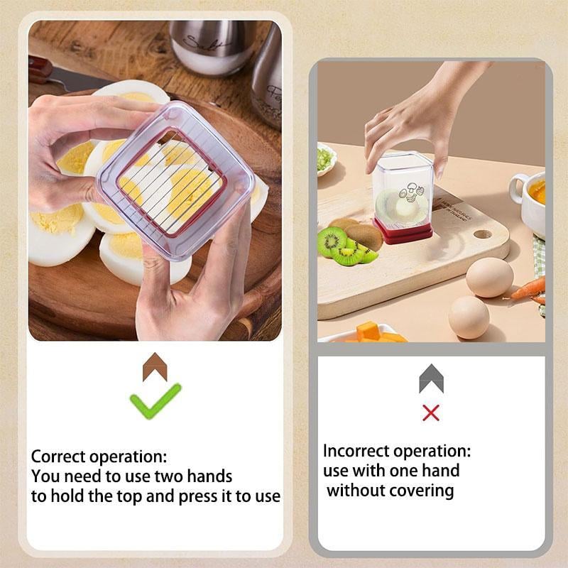 Fruit & Vegetable Cutting Slicer dishwasher-safe demonstration