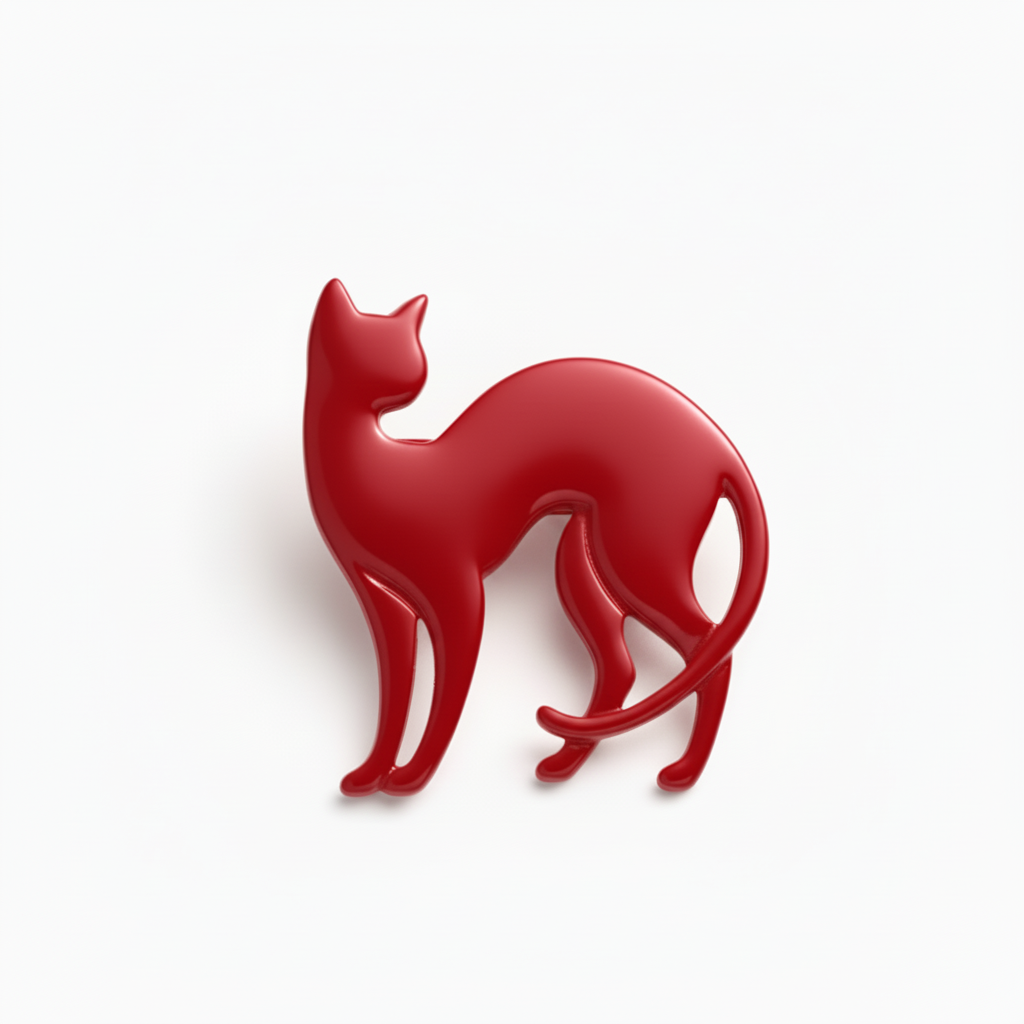 use the image so the it goes according to "classic black cat design that complements any style and never goes out of fashion"